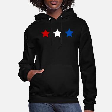 red white and blue sweatshirt